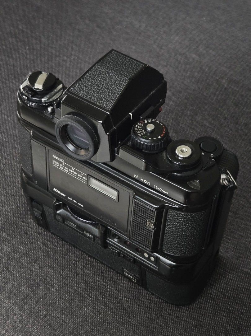 Nikon F3HP Film Camera (MD-4, MF-14), Photography, Cameras on 