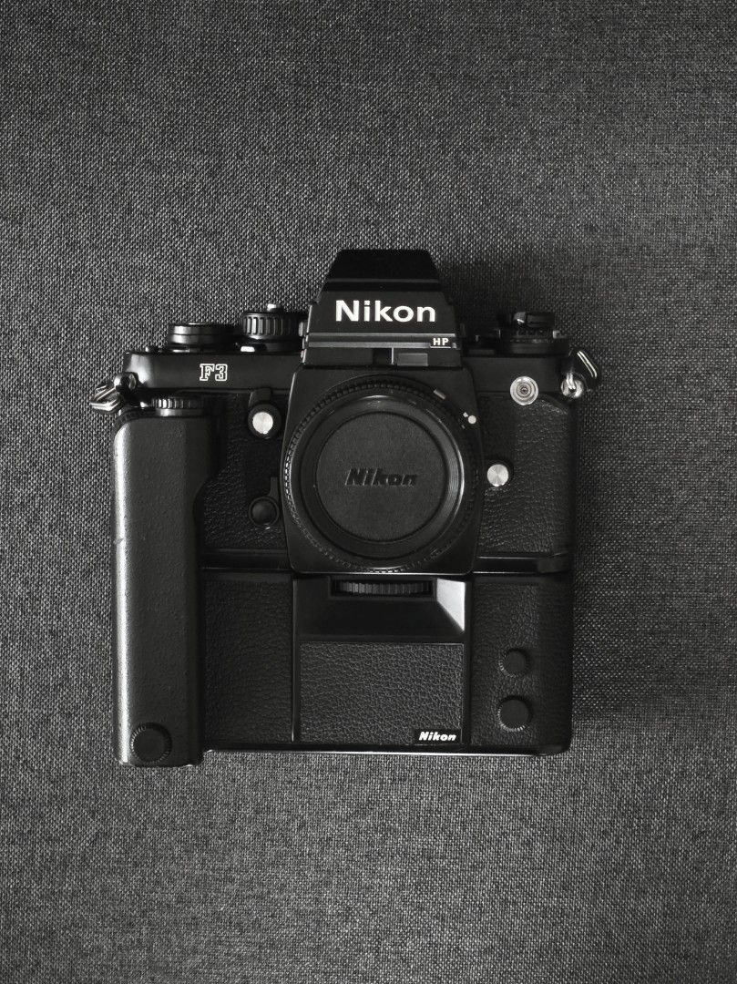Nikon F3HP Film Camera (MD-4, MF-14), Photography, Cameras on 