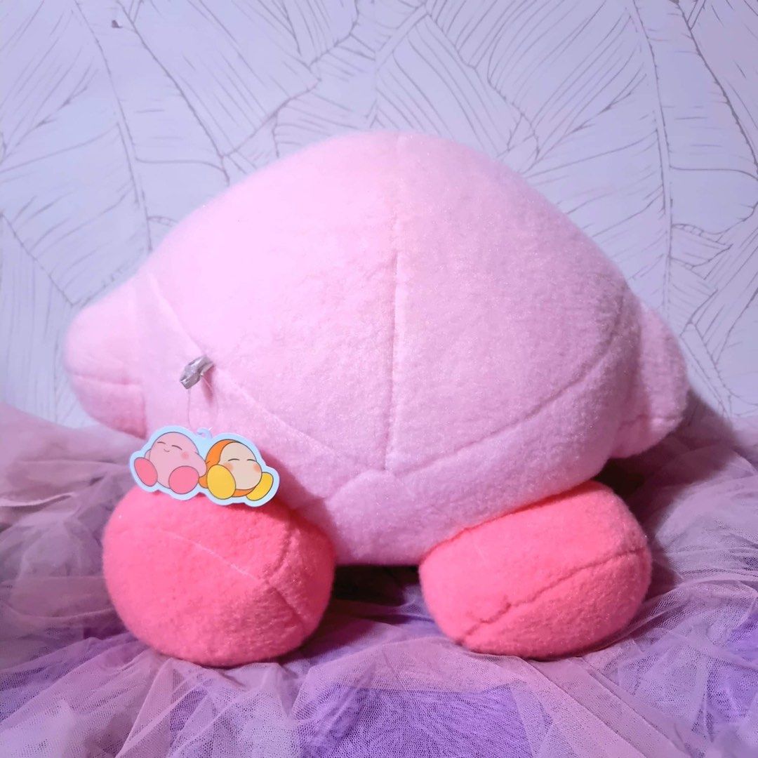Nintendo Kirby Wool Felt Texture Plush (Category: Plushies & Soft Toys) located in Manila. Submitted by dreamland.mnl (Listing ID 1336670050, Image 2). Description: Brandnew with papertag From japan 13 Inches Big.