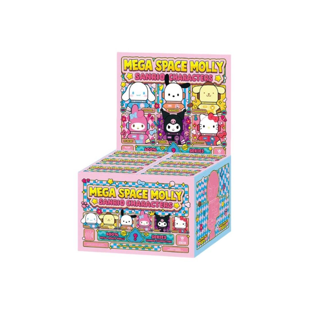 POPMART Mega Space Molly Sanrio 400% Hello Kitty, Cinnamonroll and 
