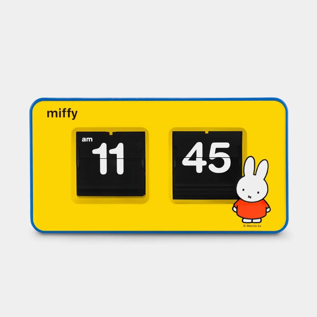 Pre-order / Miffy + Retrospekt Flip Clock (Category: Clocks) located in San Antonio. Submitted by melodramaforever (Listing ID 1336638709, Image 2). Description: PRE-ORDER Miffy + Retrospekt Flip Clock This pre-order requires full payment. ETA to PH: 2-3 weeks upon ordering *Item ships from US The Miffy flip clock from Retrospekt is a completely new analog flip clock featuring a bold yet minimalist design inspired by our favorite Dutch bunny, Mif