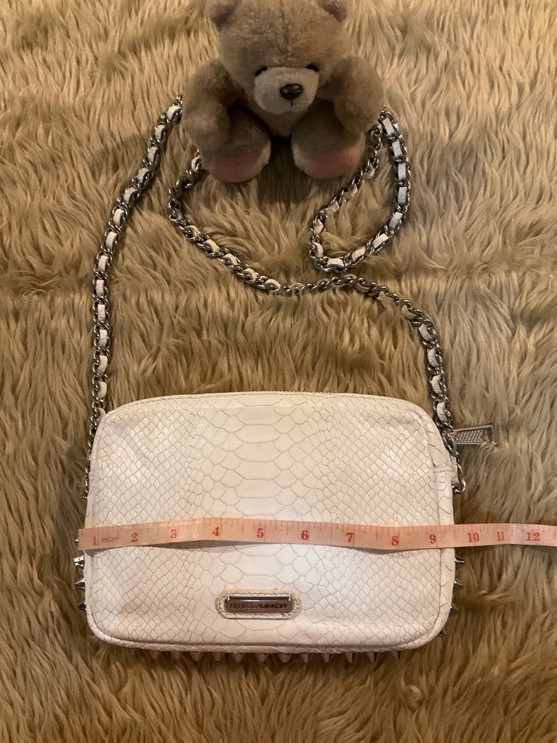 Rebecca Minkoff…White Reptile Embossed Crossbody (Category: Cross-body Bags) located in Quezon City. Submitted by collsan (Listing ID 1336585455, Image 2). Description: .