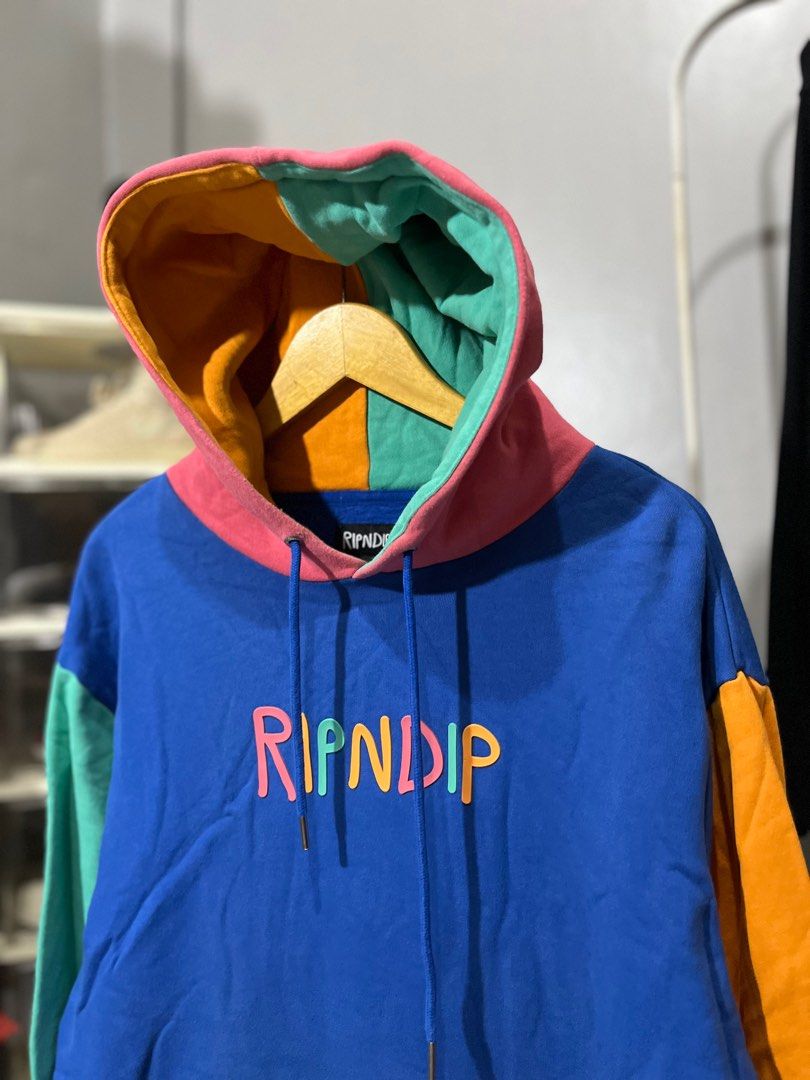 Rip n dip color block hoodie hotsell