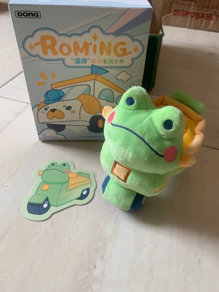 Labubu Roming Roming croakinh cycle motor labubu, Toys & Collectibles, Mainan di ...