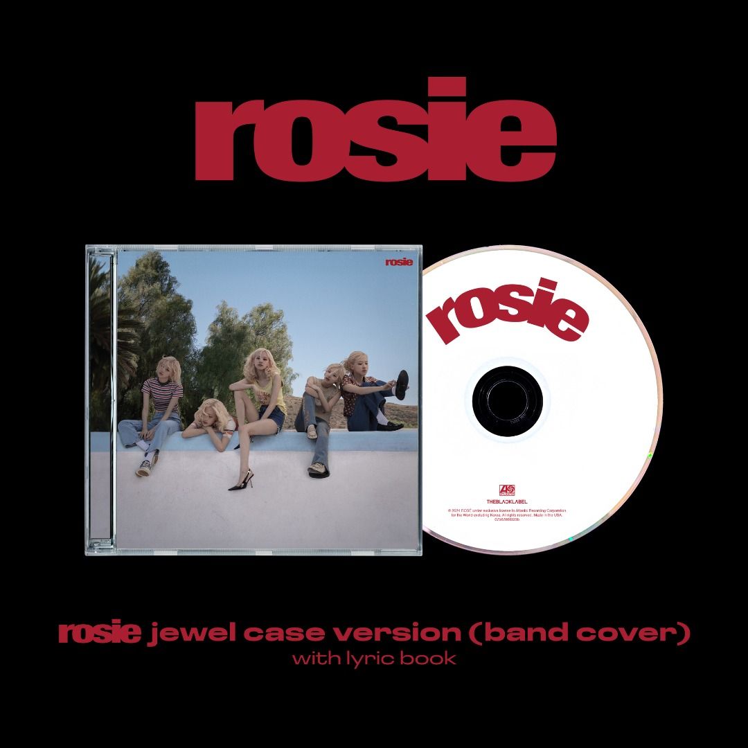 預訂)ROSÉ rosie CD/Vinyl/Store/Korea/Retail Exclusive CD Set