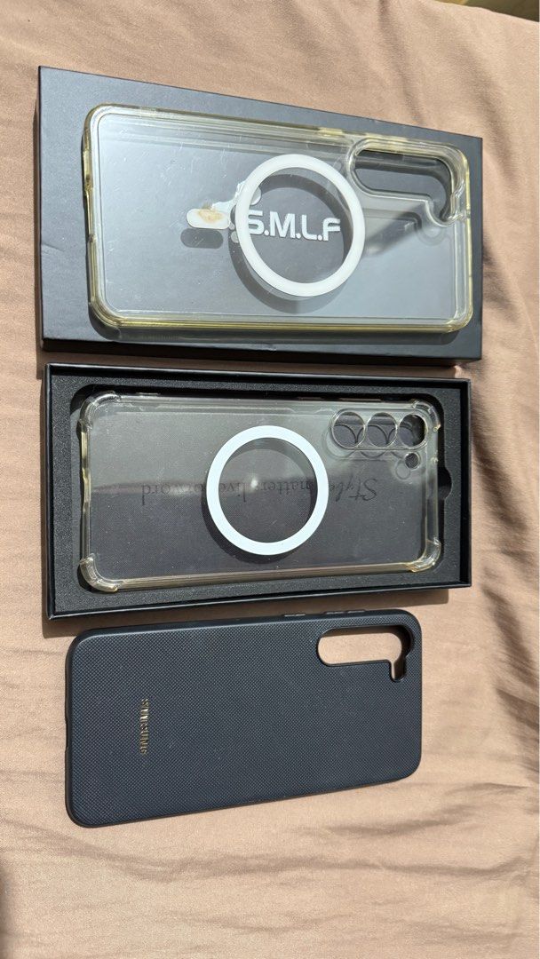 Samsung S23 Plus cases (Category: Cases & Sleeves) located in Anao. Submitted by declutterwithme0520 (Listing ID 1336674594, Image 2). Description: selling low for this 3 cases na. decluttering. plus ₱65 sf.