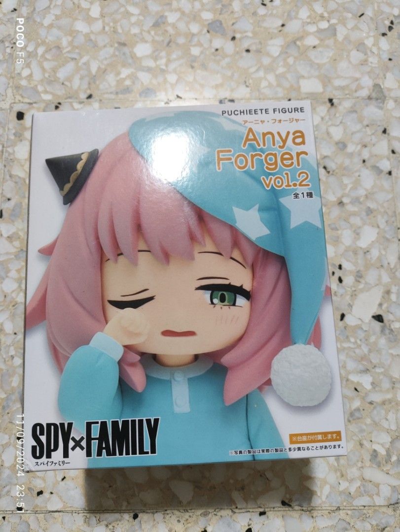 Taito Pucchiette Spy X Family Anya Forger Anime Figure Figurine Statue Kuji DXF Grandista Aniplex Artfx Kotobukiya POP Megahouse Figuarts Banpresto Furyu Taito Exq Bicute Model Kit (Category: Toy Figures) located in Singapore. Submitted by ravicollectibles (Listing ID 1336589916, Image 1). Description: .