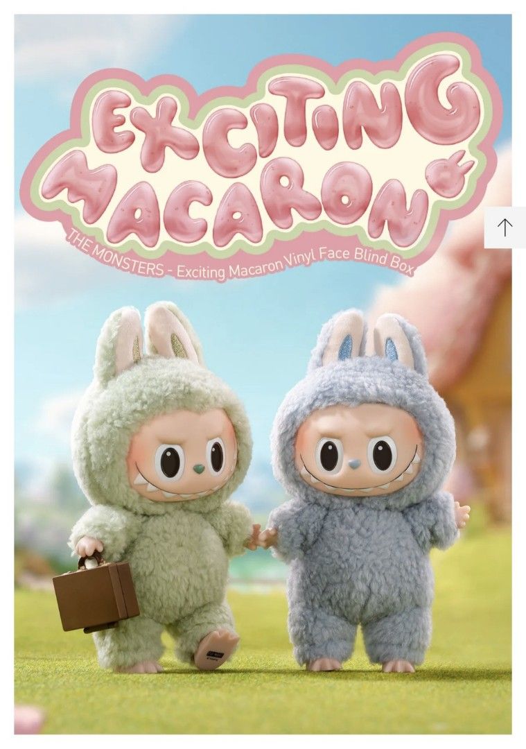 THE MONSTERS - Tasty Macarons (Labubu V1), Hobbies & Toys, Toys & Games on  Carousell