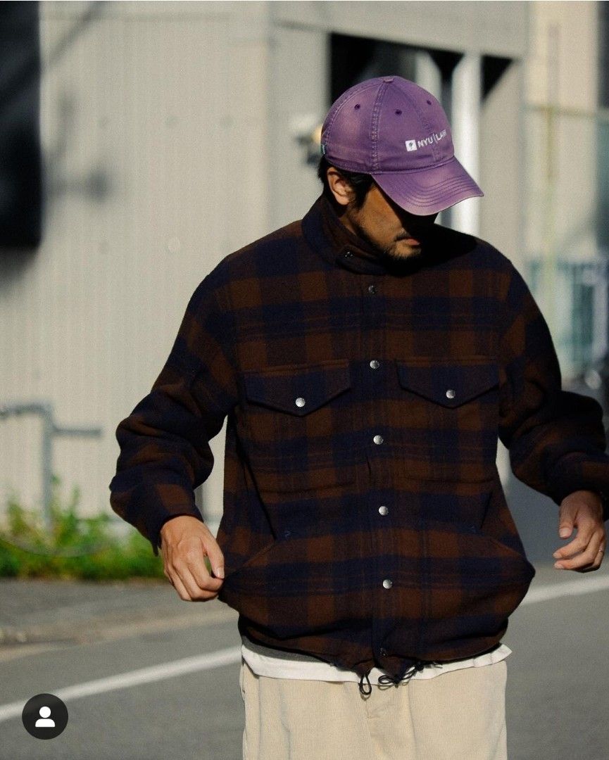 ジャケット・アウター THE NORTH FACE PURPLE LABEL CPO Jacket THE NORTH FACE PURPLE LABEL Wool Field CPO Check shirt