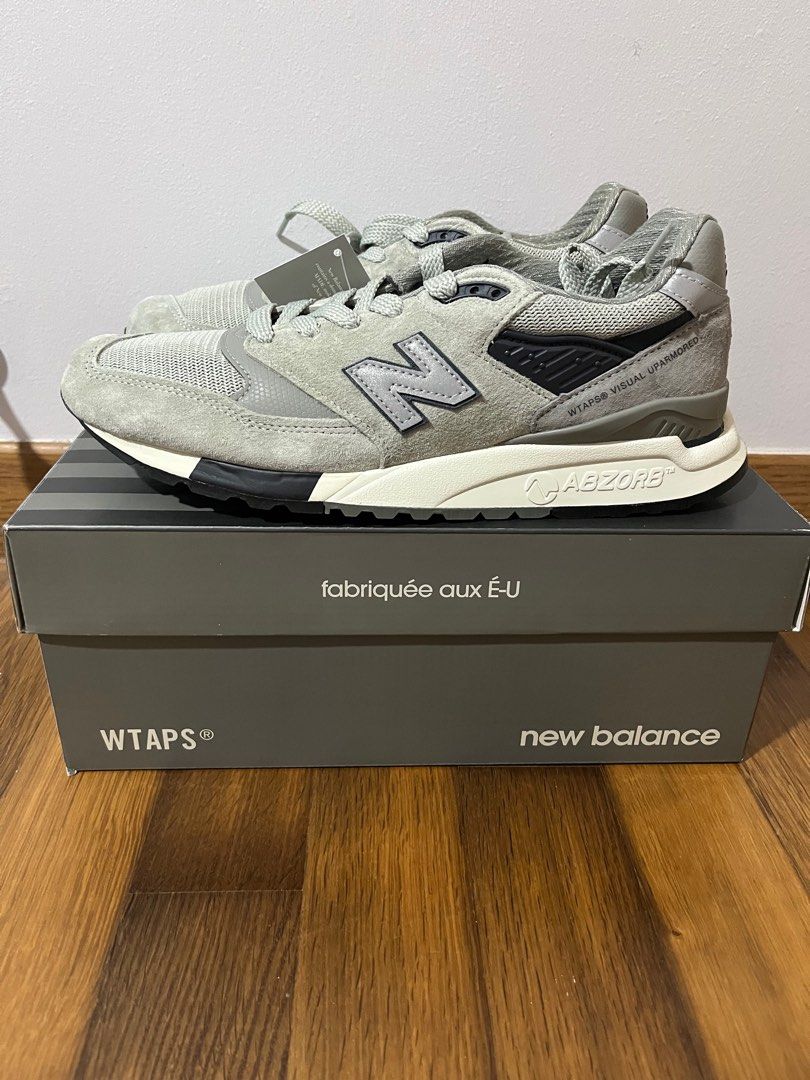 US 10) WTAPS x New Balance 998 - Made in USA, Men's Fashion US 10) WTAPS x New Balance 998 - Made in USA, Men's Fashion