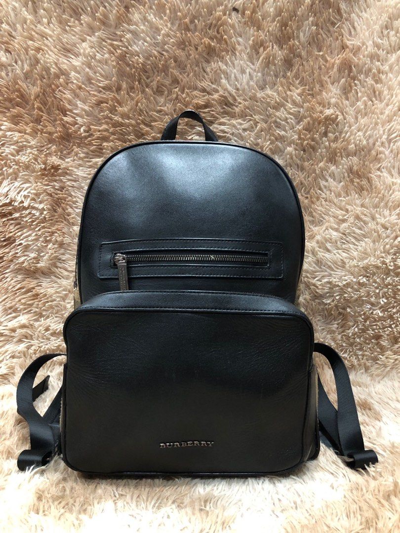 Used burberry backpack cheap