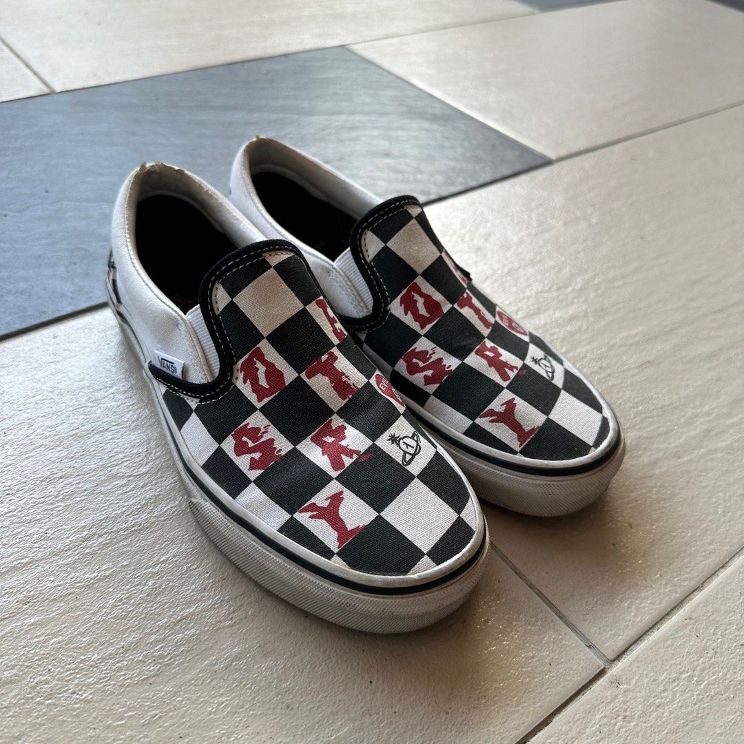 Vivienne Westwood X Vans Slip On Women s Fashion Footwear Sneakers on Carousell