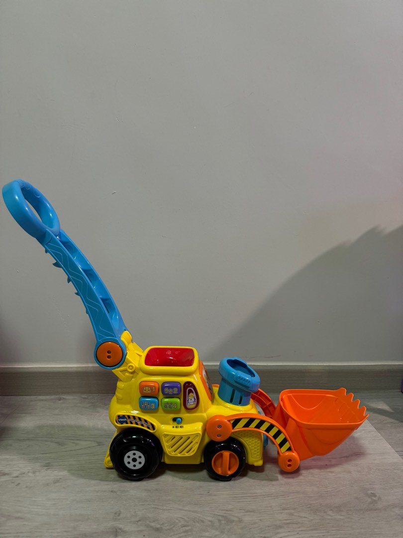 Vtech push along digger on sale
