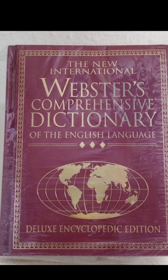 Webster Comprehensive Dictionary of English Language (Category: Textbooks) located in La Trinidad. Submitted by cherishedtreasures (Listing ID 1336672878, Image 1). Description: Deluxe Encyclopedic Edition.