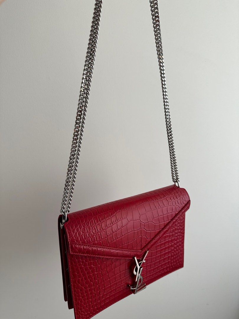 Saint Laurent red Sling Bag Luxury Bags Wallets on Carousell