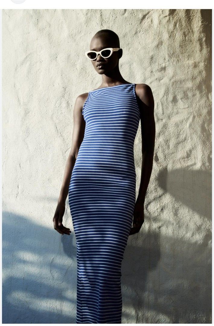 knee length dresses for ladies stripe-baby-blue-ribbed-knit-styledup-fashion_600x.jpg?v=1686224590 main image 0