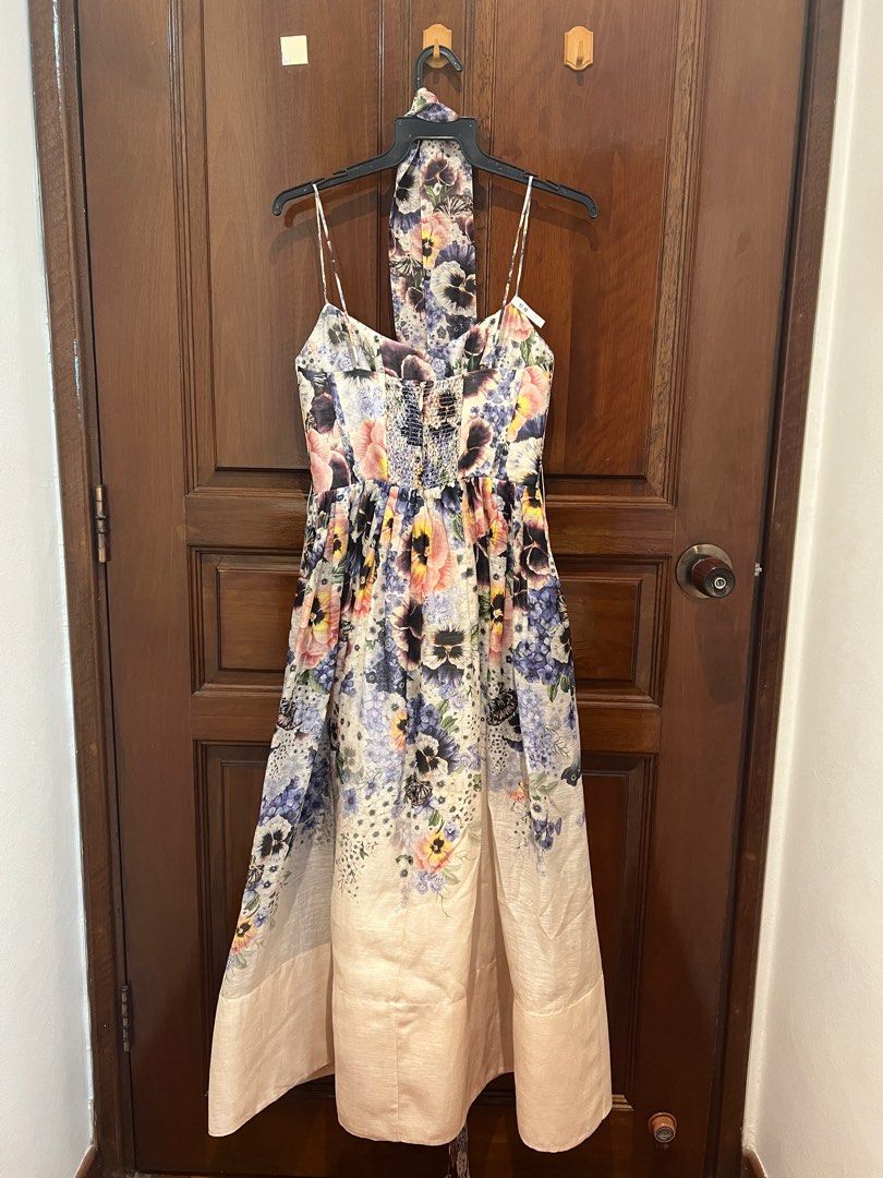 Zimmerman MIDI Dress, Women's Fashion, Dresses & Sets, Dresses on Carousell