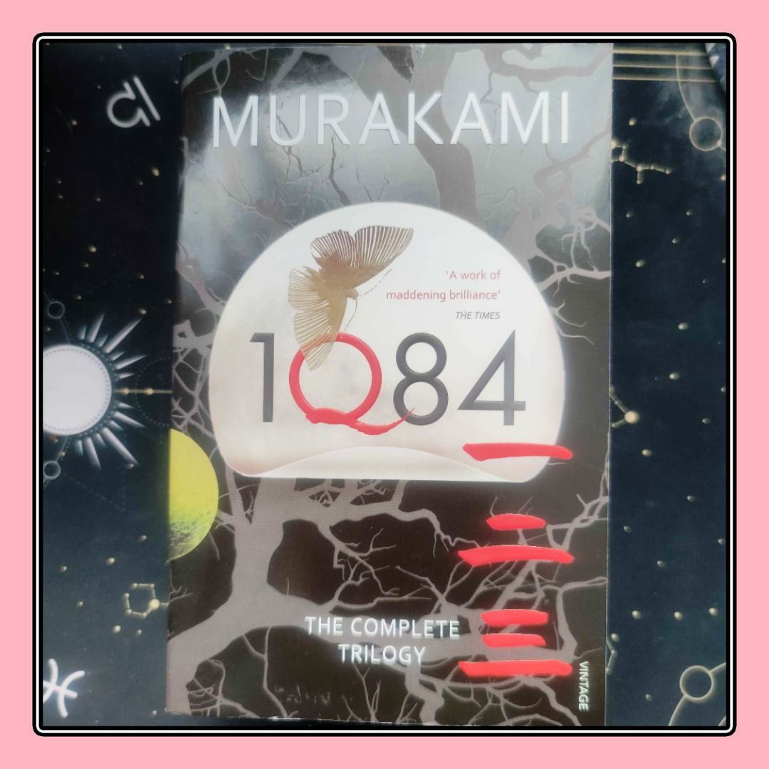 '1Q84 | The Complete Trilogy' by Haruki Marukami (Category: Storybooks) located in General Trias. Submitted by stellarvault (Listing ID 1336864368, Image 1). Description: >> FOR DELIVERY ONLY. Please read everything! — Open to offers but I cannot do meetups. Buyer shoulders delivery fee. — A discount can be given if buying multiple books. — Please understand that these books may possibly have flaws due to it being owned for years. — Once you send