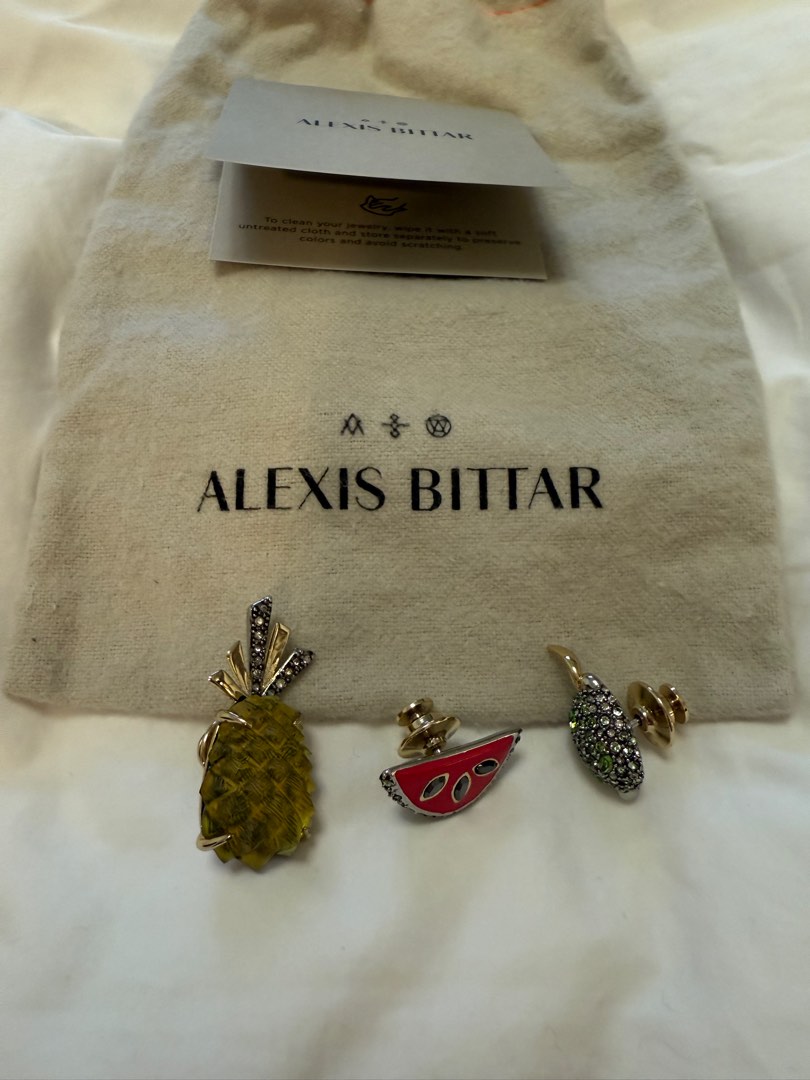 Alexis bittar pineapple earrings store