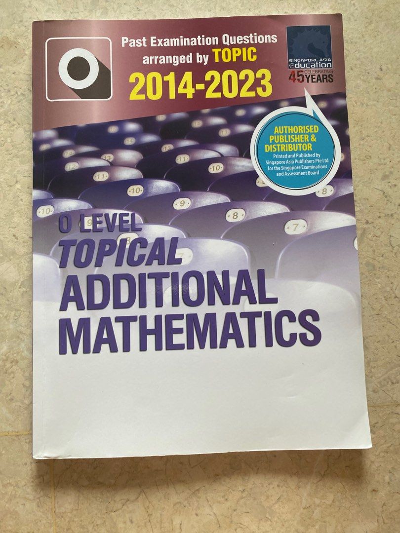 Additional maths (Category: Assessment Books) located in Singapore. Submitted by prissy09 (Listing ID 1336742857, Image 2). Description: A few pages with some ink writing.
