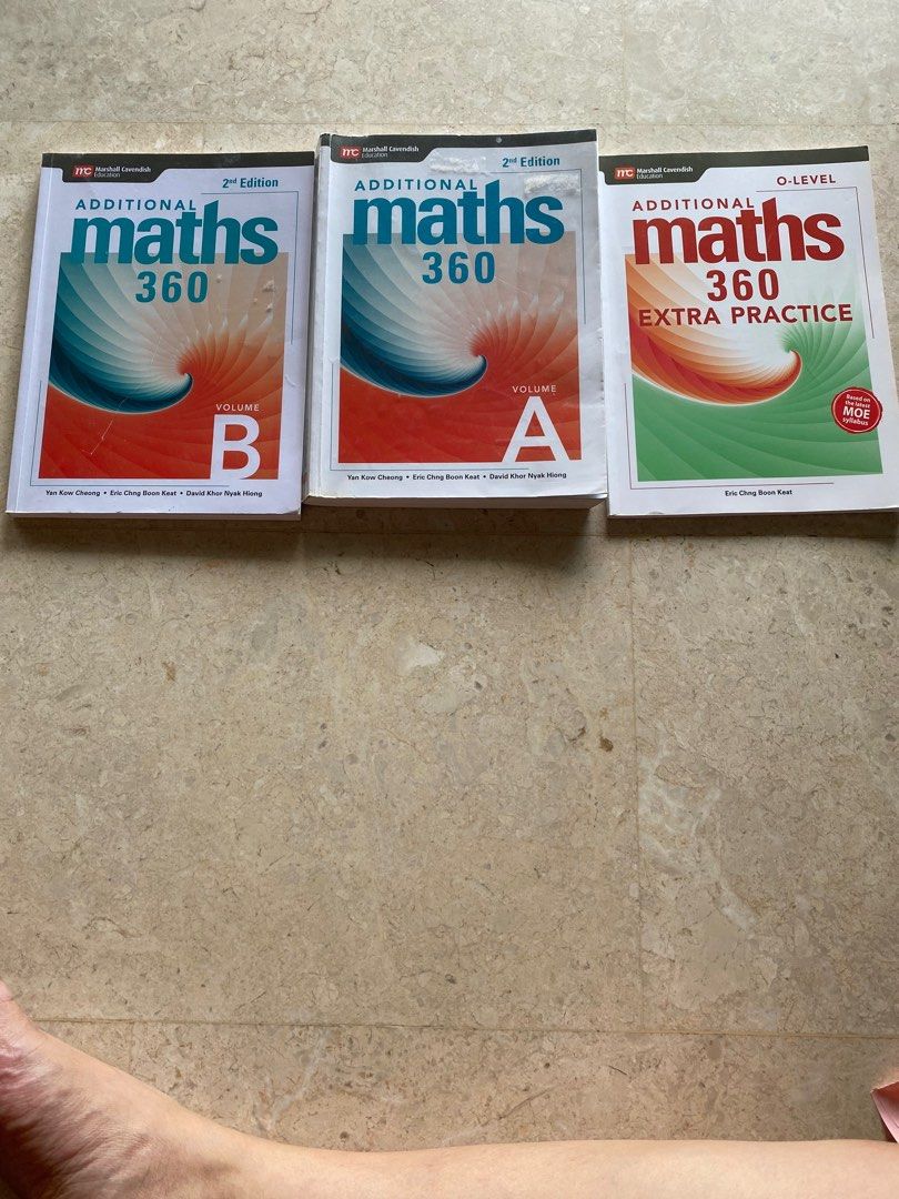 Additional maths (Category: Assessment Books) located in Singapore. Submitted by prissy09 (Listing ID 1336742857, Image 3). Description: A few pages with some ink writing.