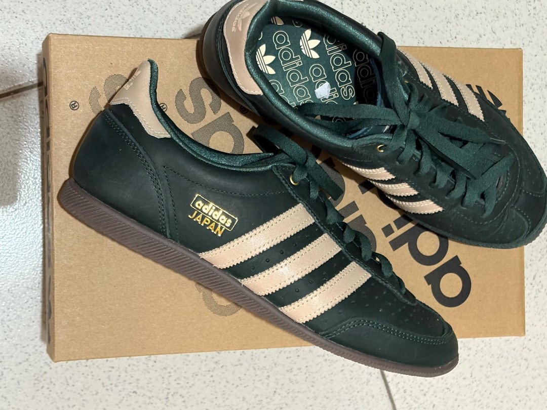 Adidas Japan Shoes Green, Women's Fashion, Footwear, Sneakers on Carousell