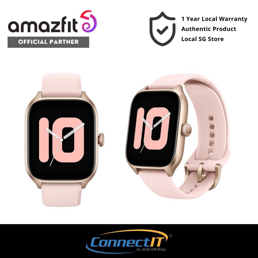 Amazfit GTS 4 43mm Smartwatch Music Storage with local warranty Mobile Phones Gadgets Wearables Smart Watches on Carousell