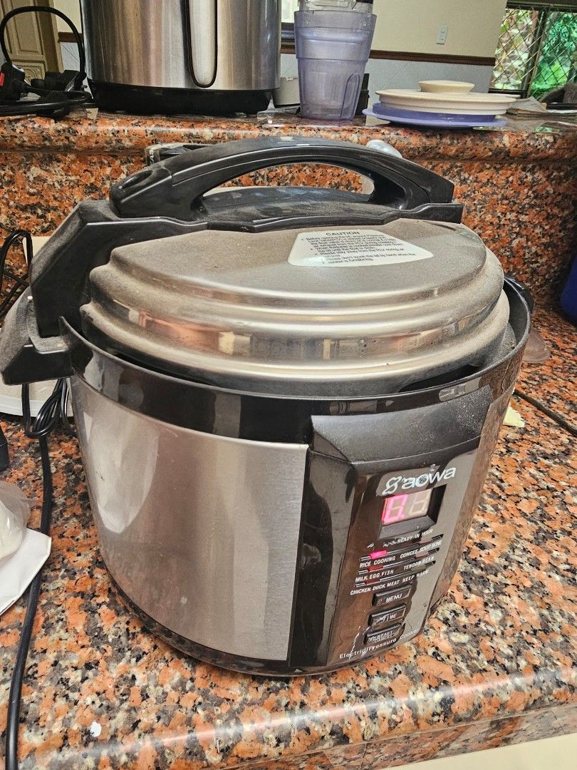AOWA electric pressure cooker TV Home Appliances Kitchen Appliances Cookers on Carousell