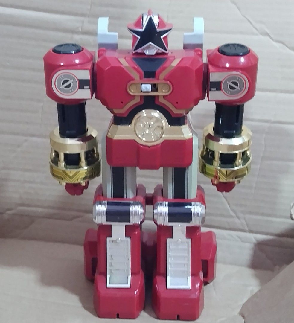 Bandai - Choriki Sentai Ohranger - DX Red Puncher (Power Rangers Zeo ...