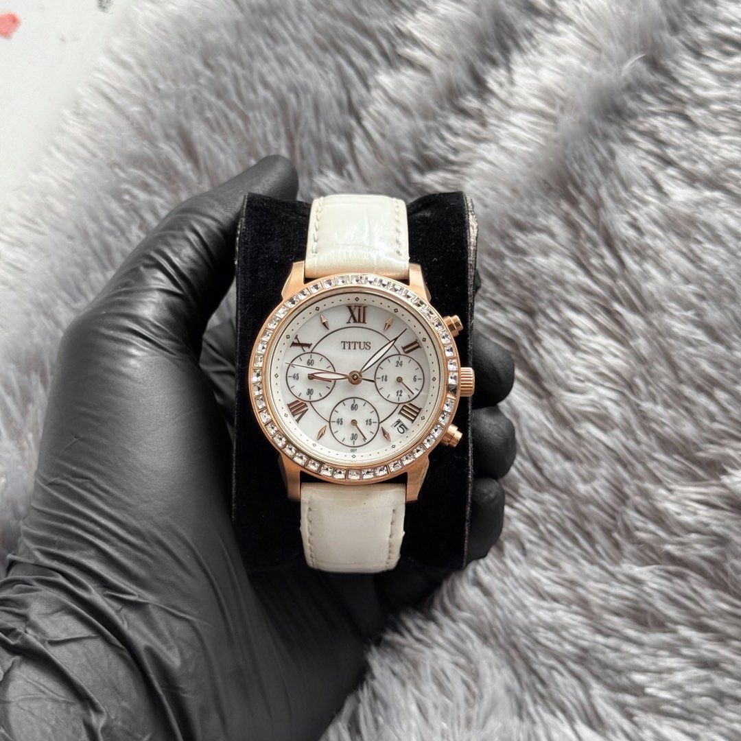 Barunya 2 5jt Jam Tangan Titus Chronograph Original