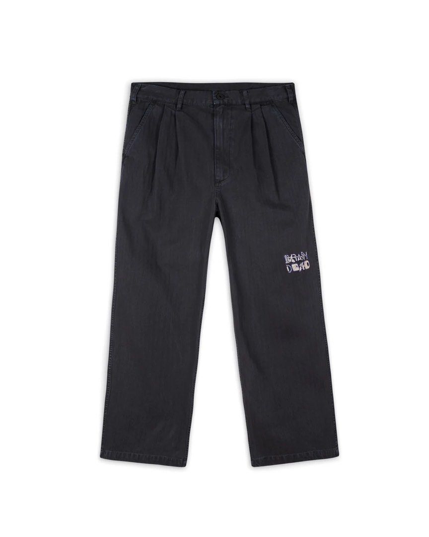 Brain Dead Connections Herringbone Pant - Black // US 30 (Category: Trousers) located in Quezon City. Submitted by .uwuwu (Listing ID 1336866200, Image 1). Description: In very good condition, lightly used. Size 30 Payment via bank transfer, GCash, or PayPal.
