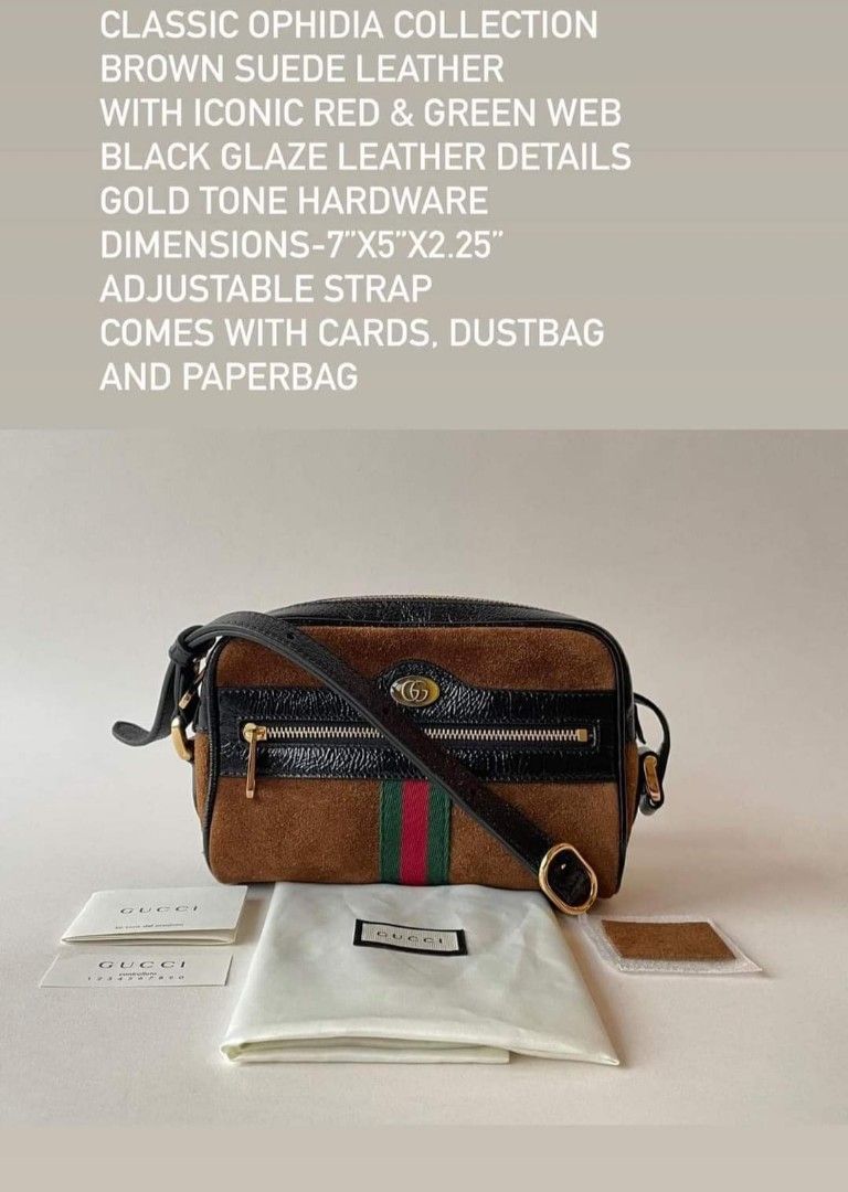 Gucci ophidia suede clutch discount