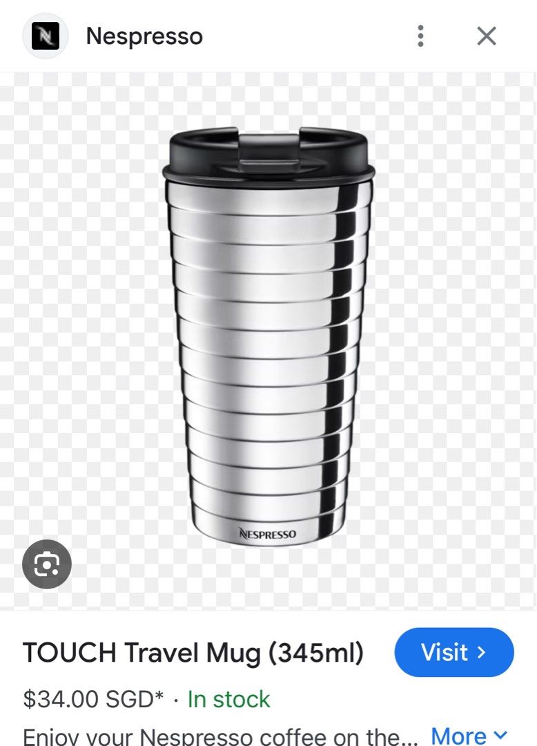 Touch travel mug cheap