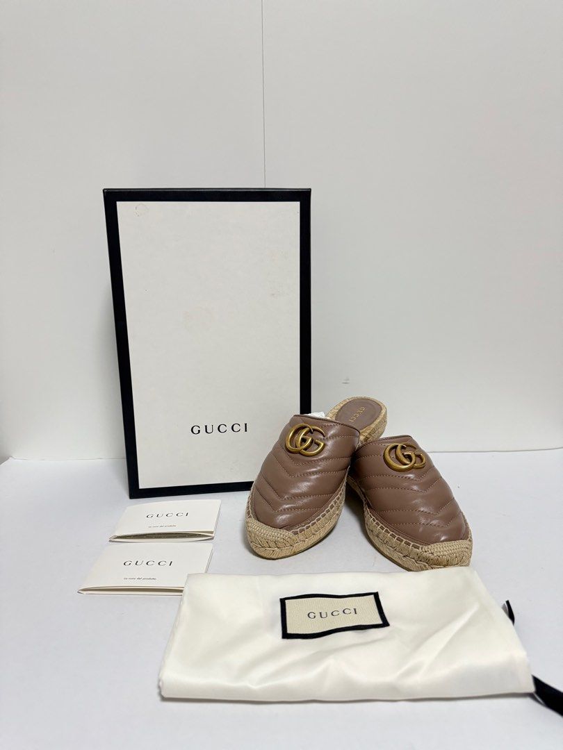 Gucci marmont espadrilles sale