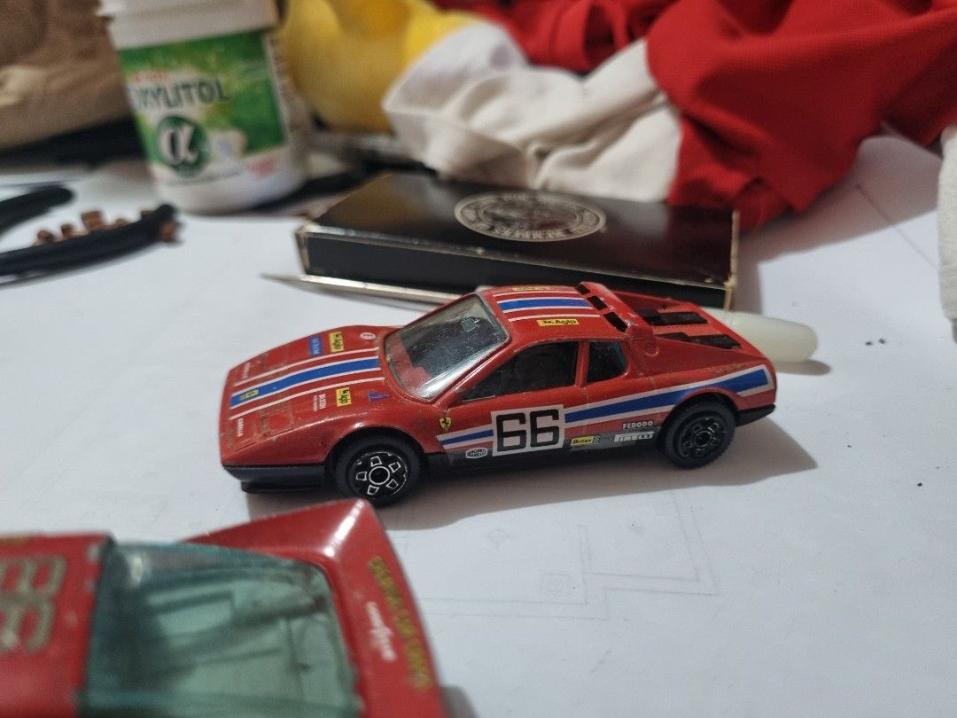 Burago set toy cars (Category: Vehicle & Diecast Models) located in Davao. Submitted by rbjuvyreyn18879 (Listing ID 1336767325, Image 2). Description: Burago ..original made in italy. four pieces.. 1 pc. Ferrari Maisto...