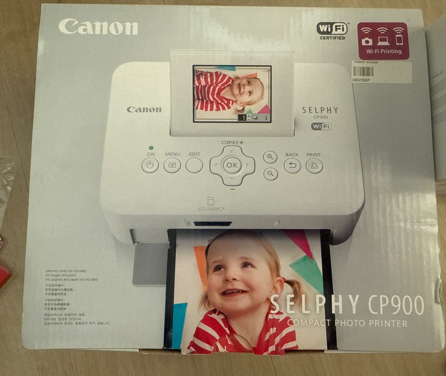 Canon Selphy CP900 compact photo printer, Computers & Tech, Printers ...