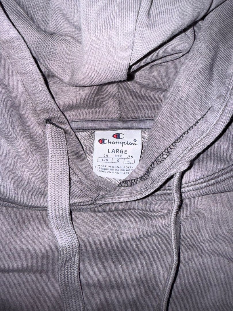 Champion hoodie, 男裝, 上身及套裝, 衛衣- Carousell