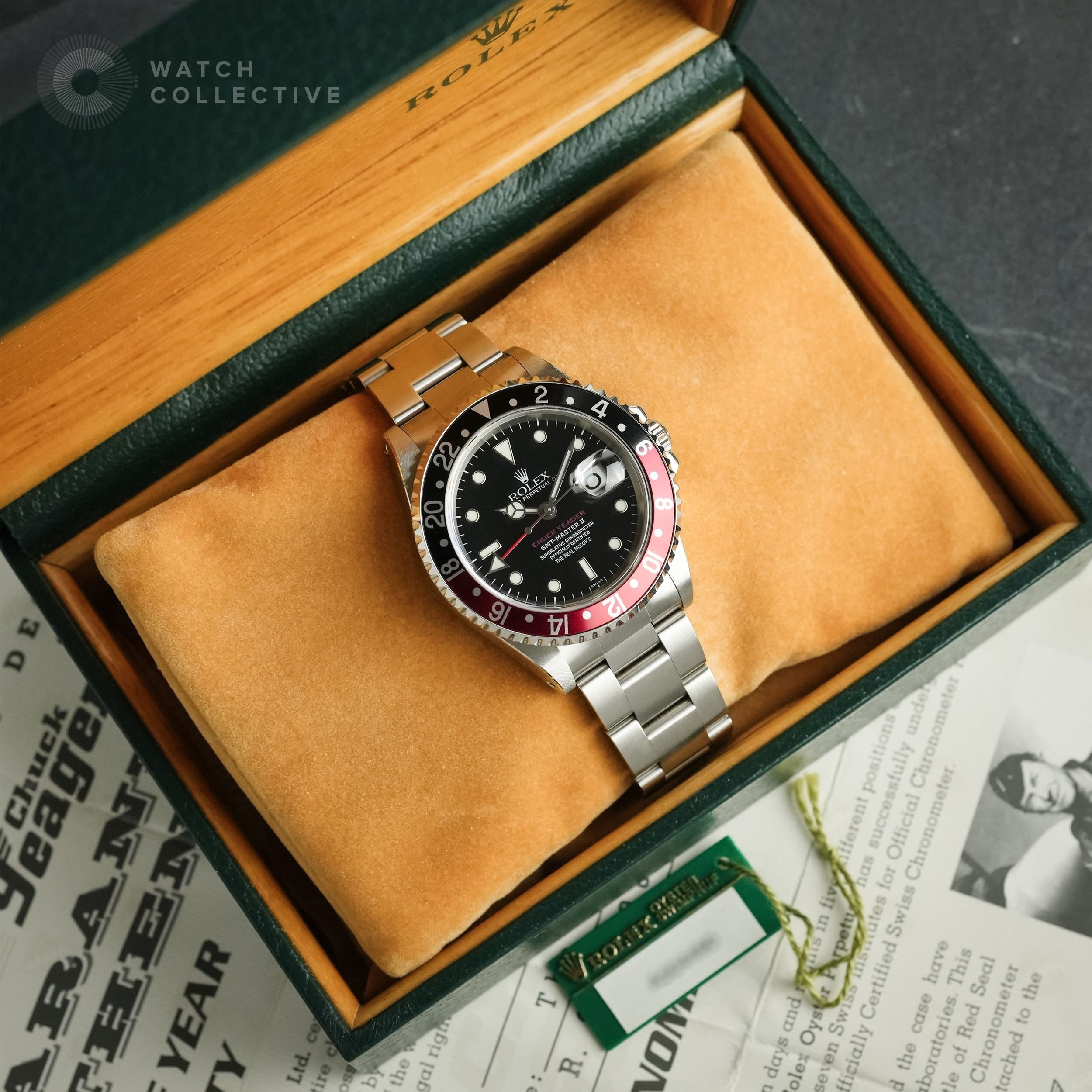Chuck yeager rolex best sale
