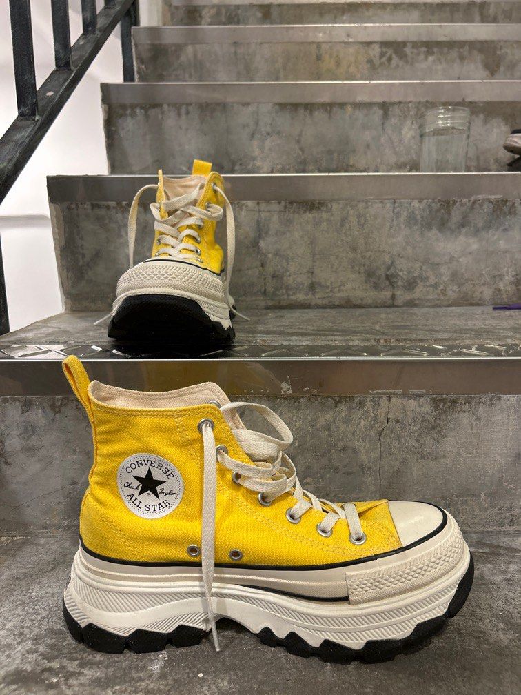 converse size 38 yellow