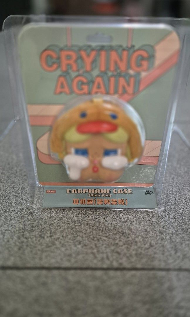 Crying Again (Category: Designer & Blind Box Toys) located in Singapore. Submitted by OnlyRealStuffs (Listing ID 1336798513, Image 2). Description: Band new from Beijing 🇨🇳.