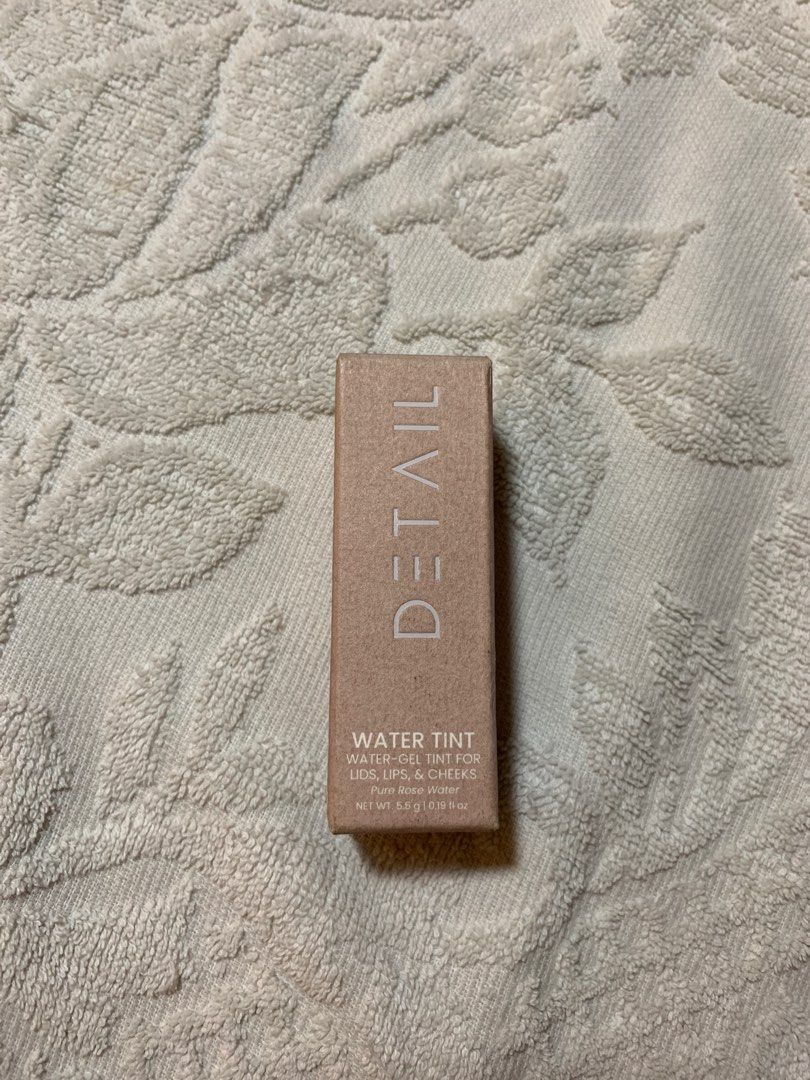 Detail Water Tint (Crush) (Category: Makeup) located in Manila. Submitted by ftbellag (Listing ID 1336844320, Image 1). Description: New. Sealed Shade: Crush Orig Price: ₱149 Selling Price: 48 Rfs: declutter Payment through Gcash.