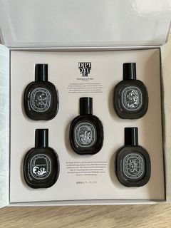 Diptyque Parfumeur et Artiste Set White for Unisex With 5x10ml
