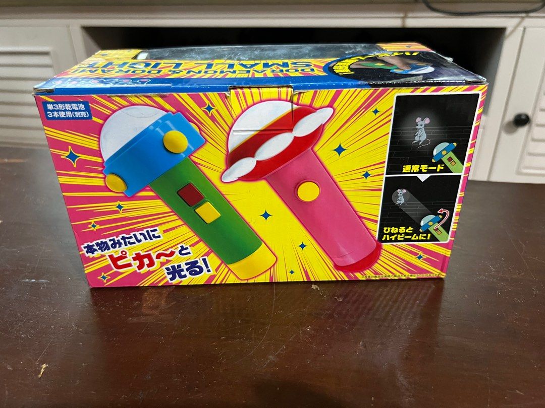 Doraemon flashlight, Furniture & Home Living, Lighting & Fans, Lighting ...