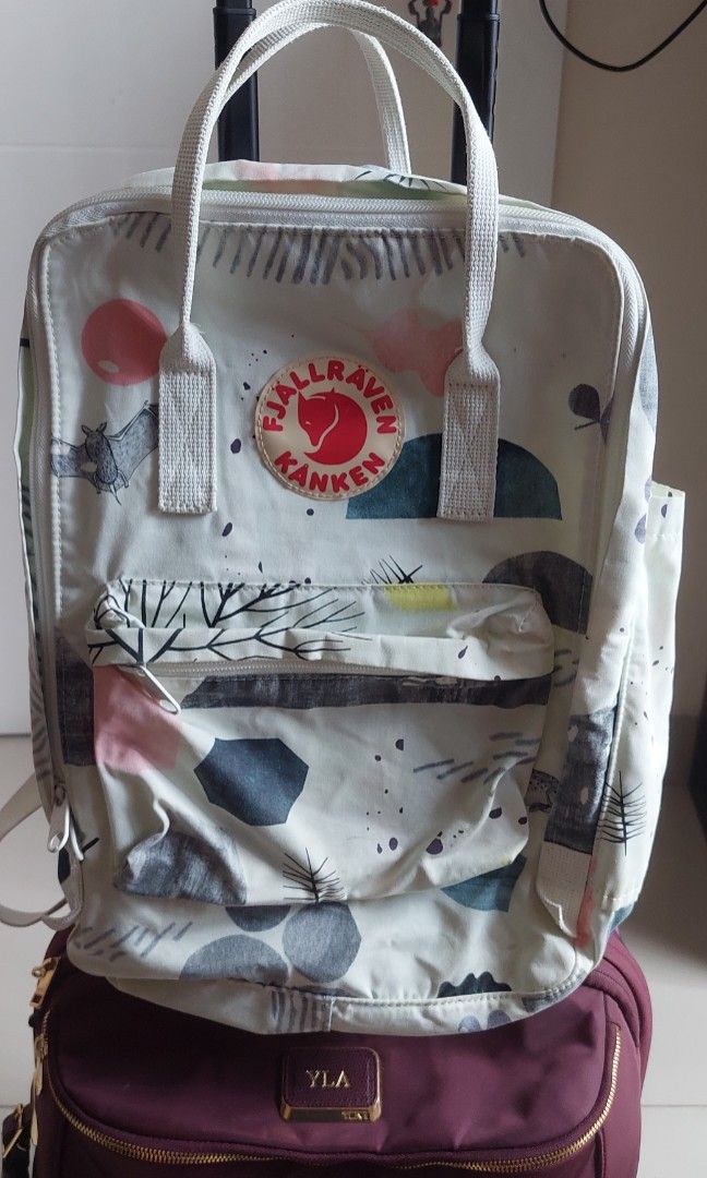 fjallraven knken birch forest art mini backpack Even though it is a synthetic fibre it acts much like a natural fiber and swells up when it gets damp LATEST ARRIVAL AT URBAN ICON