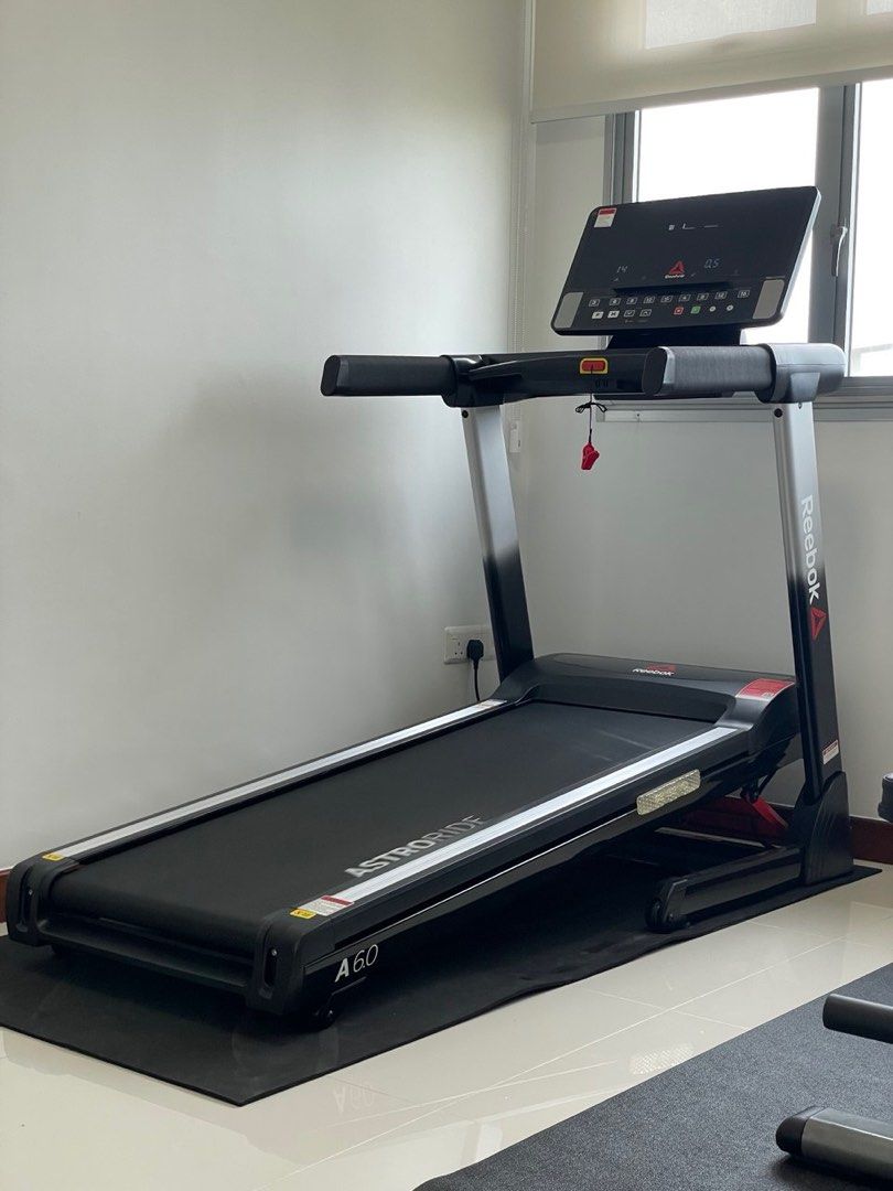 Foldable Treadmill Reebok Astroride A6.0 Sports Equipment Exercise Fitness Cardio Fitness Machines on Carousell