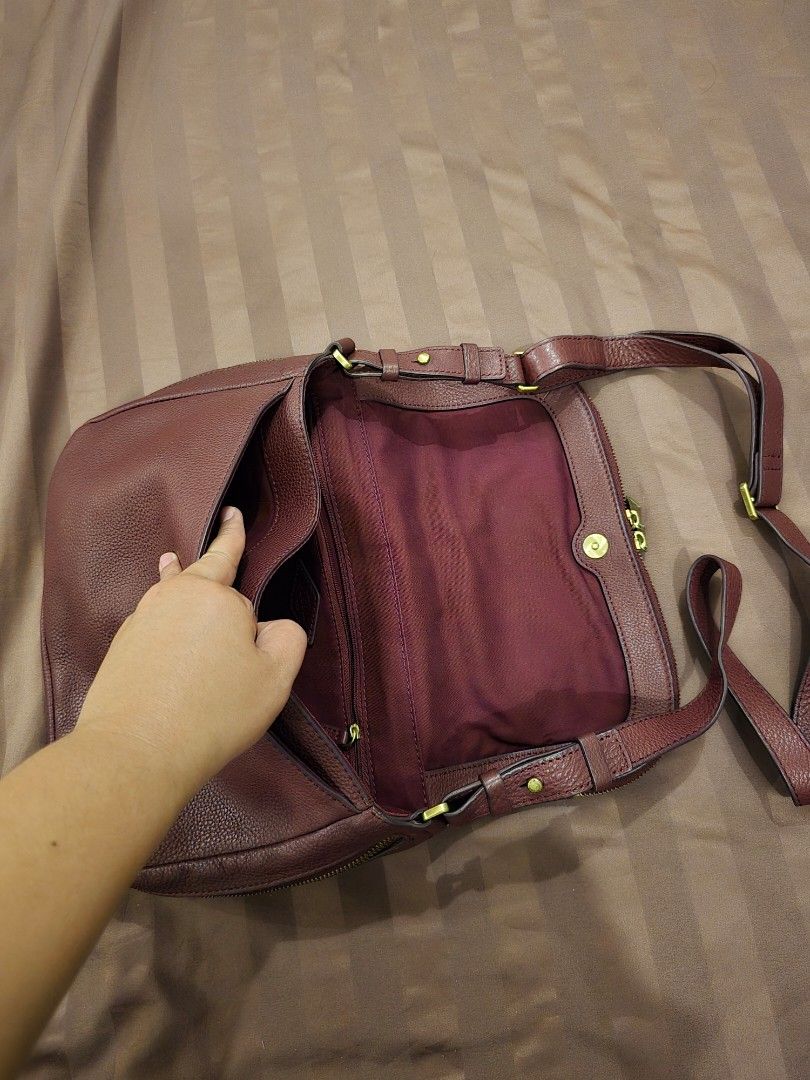 Fossil Preston Large Fesyen Wanita Tas Dompet di Carousell
