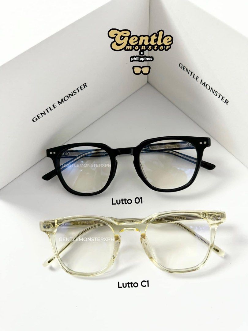 Gentle Monster - Lutto C1 Lutto 01 Optical *Replaceable Lens