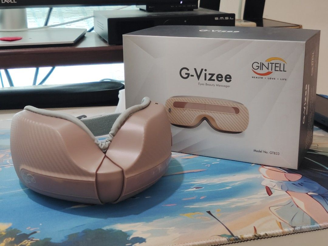 Gintell G Vizee Eye Massager Health Nutrition Massage Devices on Carousell