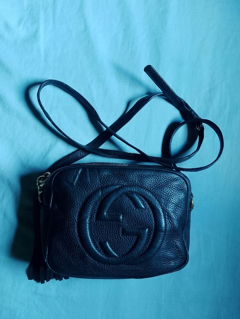 Gucci disco bag green top
