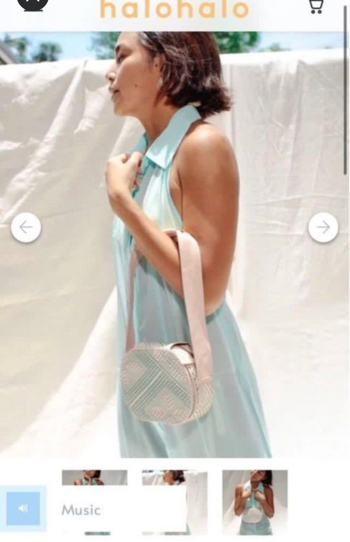 Halo Halo Galaw Bag (Category: Shoulder Bags) located in Makati City. Submitted by p___ad (Listing ID 1336772459, Image 2). Description: Worn a couple of times. Still in good condition. I wear this as a kili bag. Very cute and fits iphone promax Daily shipping (cut off 3:30PM) MOP: Bdo/Gcash.